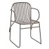 Emu Riviera 435 Steel Italian Commercial Restaurant Hospitality Stacking Arm Chair